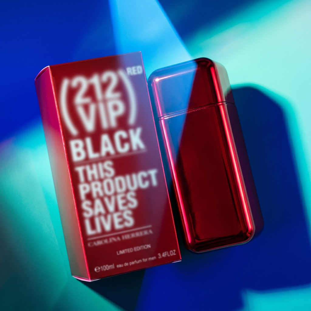 Perfumería 1.1 Carolina Herrera 212 VIP Black Red x 100 ml