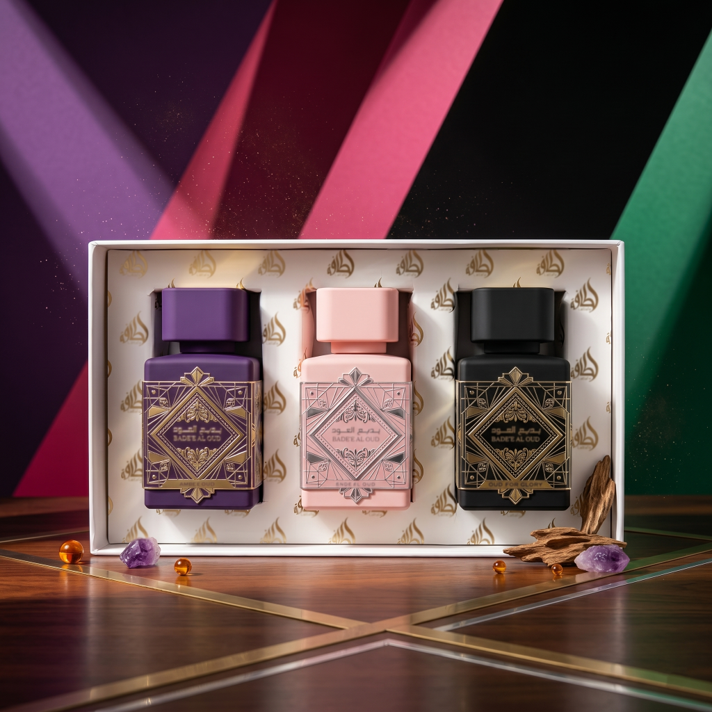 Mini Set Lattafa Bade'e Al Oud x 3 x 30 ml